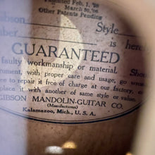 Load image into Gallery viewer, 1918 Gibson F2 Mandolin