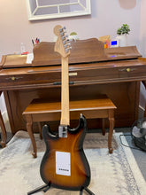 Load image into Gallery viewer, Used 2019 Fender Squier Strat Tobacco Burst