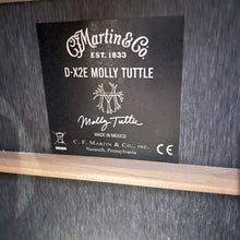 Load image into Gallery viewer, Mint! Martin D-X2E Molly Tuttle Acoustic Electric