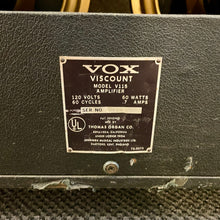 Load image into Gallery viewer, AS IS '60s Vox Viscount V115