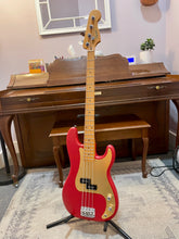 Load image into Gallery viewer, 2023 Squier 40th Anniversary Vintage Edition Precision Bass Dakota Red w/mods