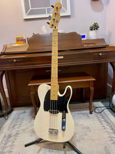 Load image into Gallery viewer, 2013 Squier Vintage Modified Tele Bass Vintage Blonde