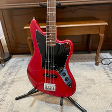 Load image into Gallery viewer, 2011 Squier Vintage Modified Jaguar Bass Special Crimson Red