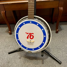 Load image into Gallery viewer, 1976 Harmony Bicentennial 5 String Resonator Banjo