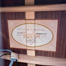 Load image into Gallery viewer, 2000 Taylor 814ce Classic Grand Auditorium