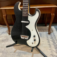 Load image into Gallery viewer, 1960's Silvertone 1448 - Black w/ Amp Case