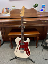 Load image into Gallery viewer, Bradfute Thinline Partcaster White