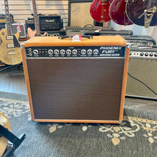 Load image into Gallery viewer, Like New! Amplified Nation Phoenix Fury 50w Combo Golden Brown Suede