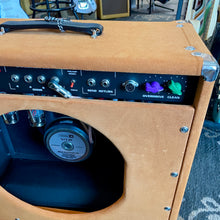 Load image into Gallery viewer, Like New! Amplified Nation Phoenix Fury 50w Combo Golden Brown Suede