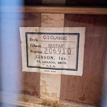 Load image into Gallery viewer, 1965 Gibson C1 Classical
