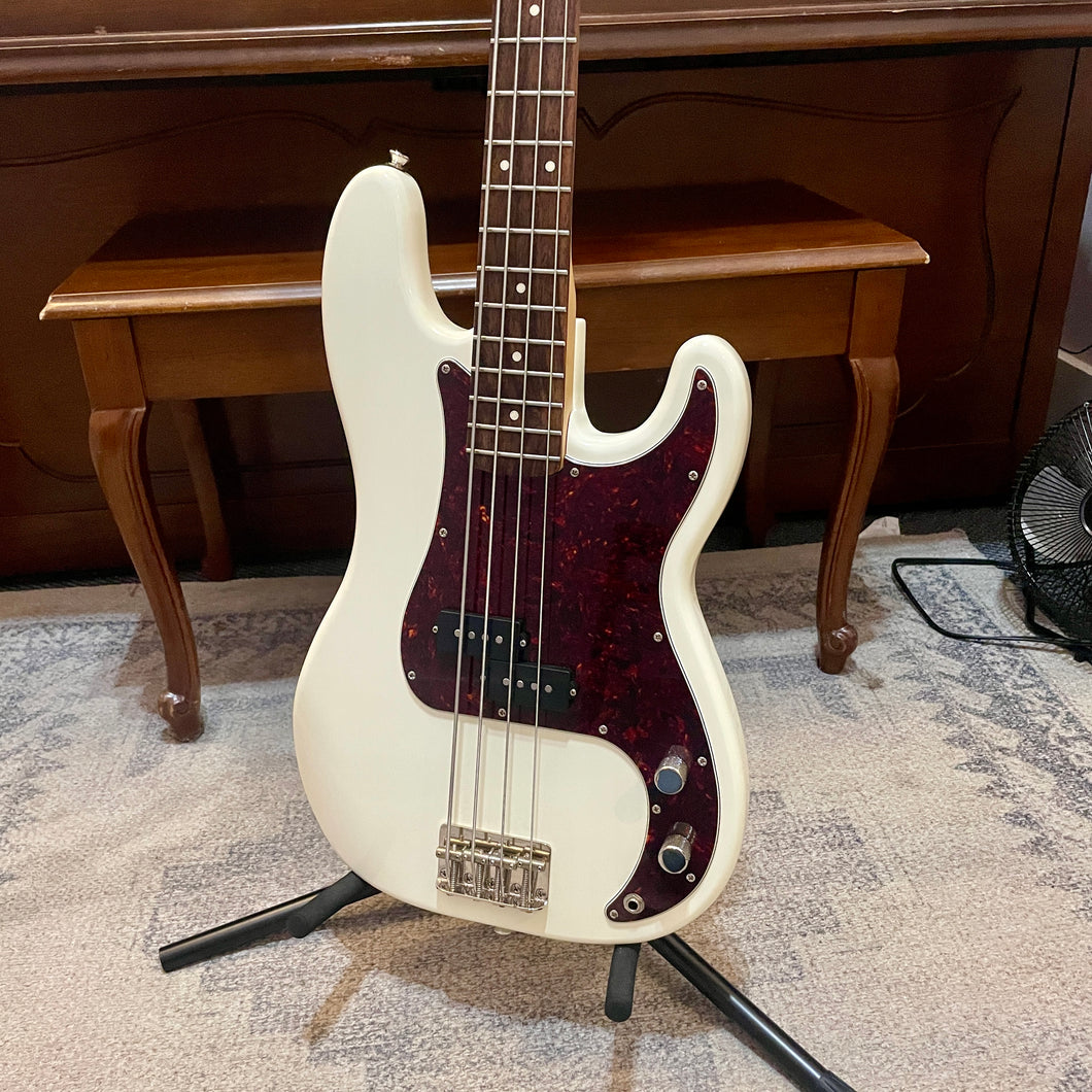 Used 2011 Squier P w/ Jaguar Neck White