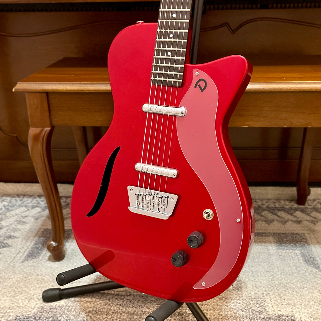 New! Danelectro '56 Vintage Baritone Metallic Red