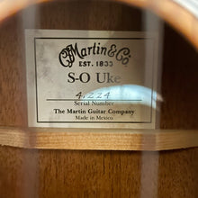 Load image into Gallery viewer, Used Martin S-O Uke
