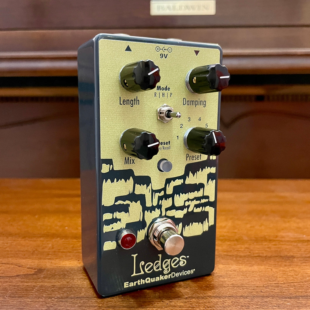 New! EarthQuaker Devices Ledges Tri-Dimensional Reverberation Machine
