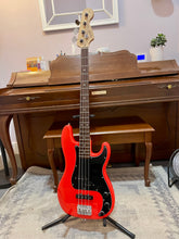 Load image into Gallery viewer, Used Squier Affinity PJ Bass Race Red
