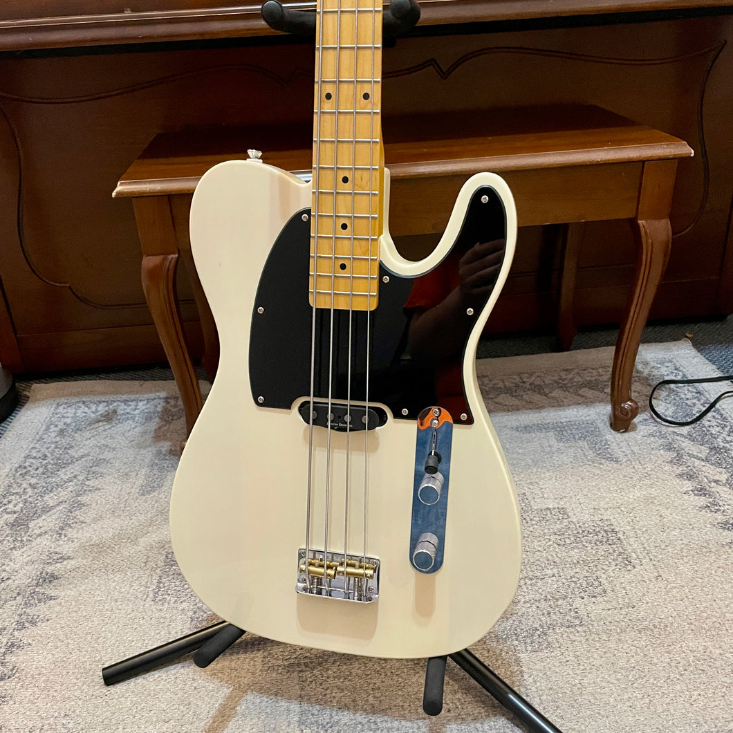 2013 Squier Vintage Modified Tele Bass Vintage Blonde