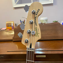 Load image into Gallery viewer, 2011 Squier Vintage Modified Jaguar Bass Special Crimson Red
