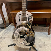 Load image into Gallery viewer, Lightly Used! Recording King RM-993 Nickel Plated Parlor Resonator
