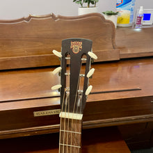 Load image into Gallery viewer, 1980's Dobro Square Neck Black F Holes
