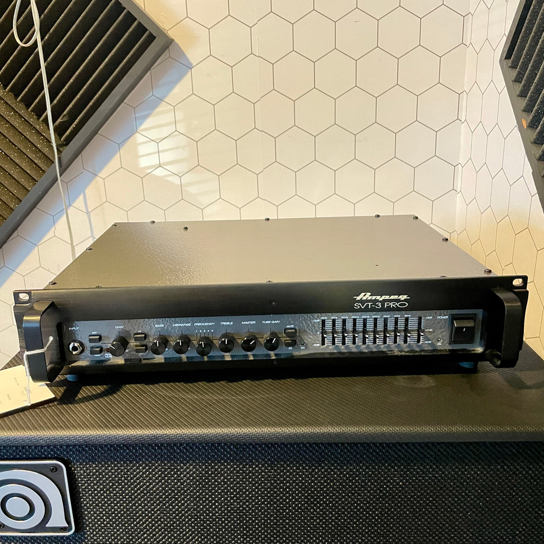 Used Ampeg SVT-3 PRO Tube Preamp Rack Mount Head