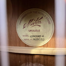 Load image into Gallery viewer, 2012 Maton Concert E Ukuele
