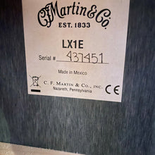 Load image into Gallery viewer, Mint! 2026 Martin LX1E Natural
