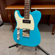 Load image into Gallery viewer, 2021 Fender American Pro II Tele Miami Blue Lefty
