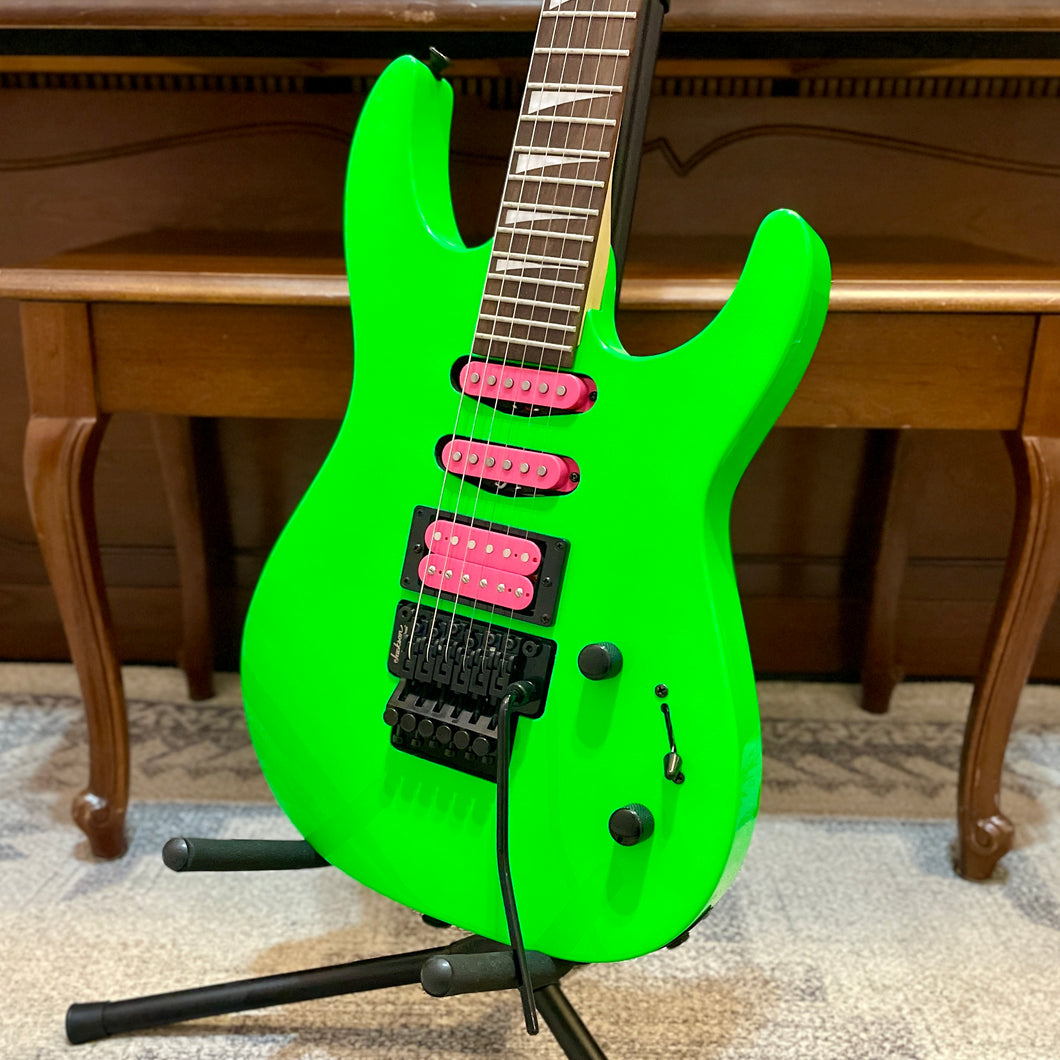 2022 Jackson Neon Green X Series