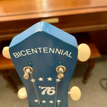 Load image into Gallery viewer, 1976 Harmony Bicentennial 5 String Resonator Banjo
