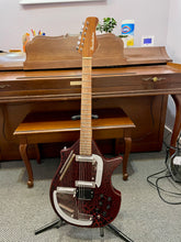 Load image into Gallery viewer, Used Danelectro Sitar Guitar Red Crackle
