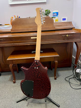 Load image into Gallery viewer, Used Danelectro Sitar Guitar Red Crackle
