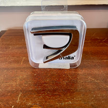 Load image into Gallery viewer, New! Thalia Teal Angel Wing Exotic Shell Capo - Chrome
