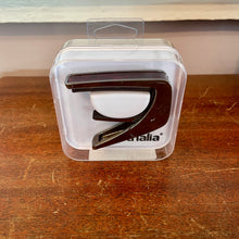 Load image into Gallery viewer, Thalia Black Chrome Finish Capo - Crimson Paua Inlay
