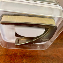 Load image into Gallery viewer, Thalia Black Chrome Finish Capo - Vintage Pearl Save the Bees
