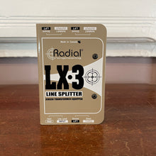 Load image into Gallery viewer, Used Radial Engineering LX - 3 line level splitter

