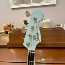 Load image into Gallery viewer, Like New! Fender Goldfoil Jazz Bass  Sonic Blue
