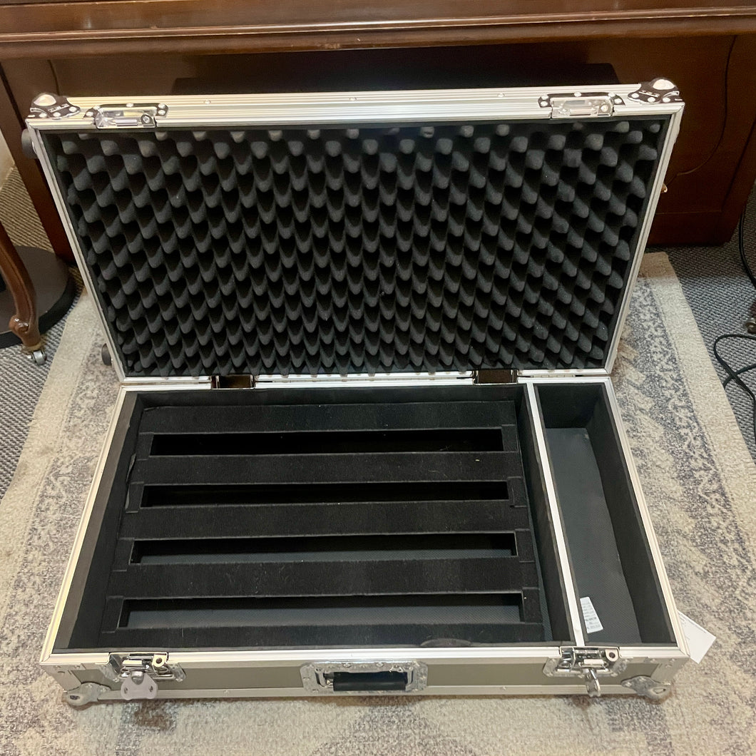Used PedalTrain Pedal Board w/ Case on wheels