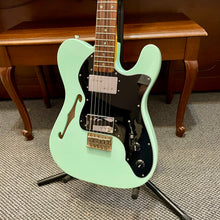 Load image into Gallery viewer, New! Bradfute Thinline Tele Style mint green
