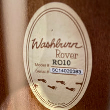 Load image into Gallery viewer, Used Washburn RO-10 Rover Travel Guitar

