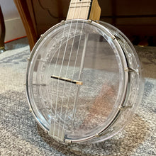 Load image into Gallery viewer, New! Gold Tone Little Gem Diamond Light Up Banjolele
