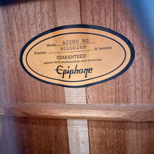 Load image into Gallery viewer, 2000's Epiphone AJ28S NS Acoustic
