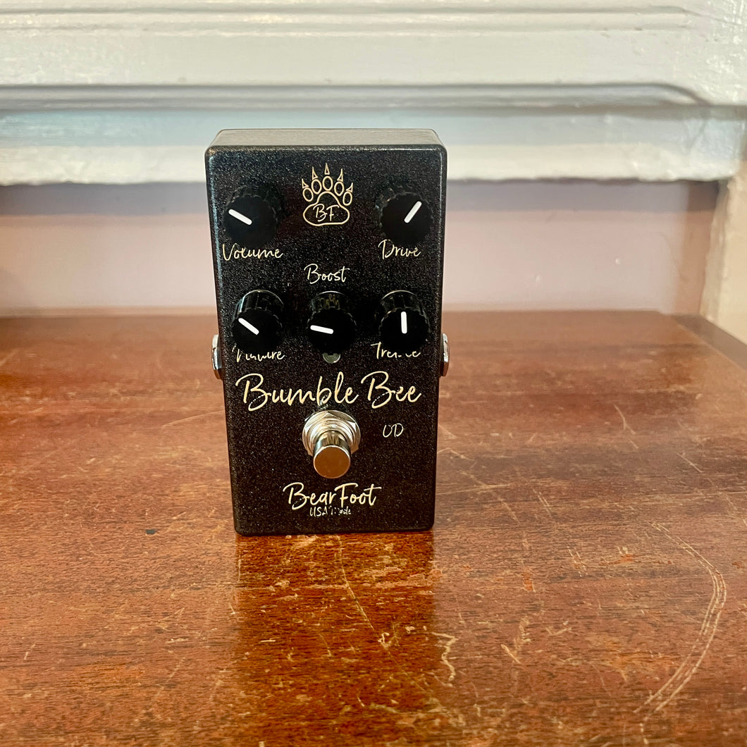 New! Bear Foot Bumble Bee Overdrive Pedal