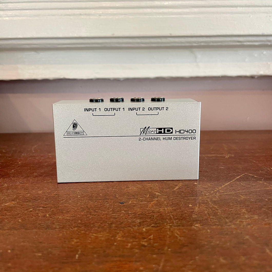 Used Behringer 2 Channel Hum Destroyer