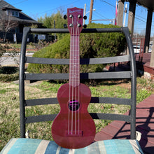 Load image into Gallery viewer, New! Kala Waterman Fluorescent Purple Soprano Ukulele
