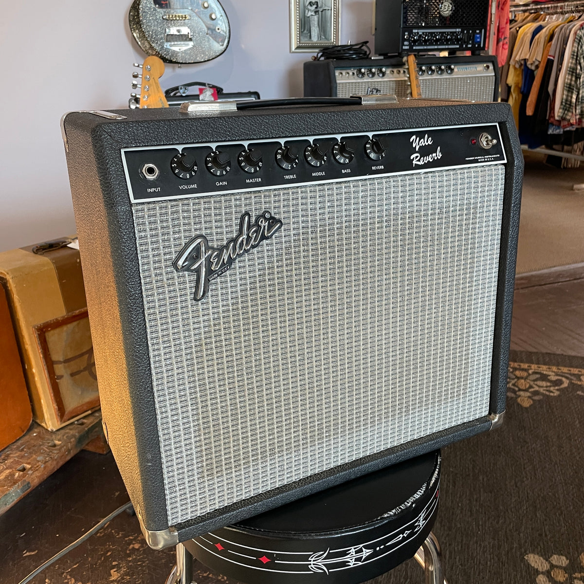 1983 Fender Yale Reverb Amplifier Fanny's House of Music