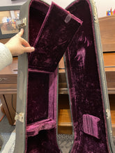 Load image into Gallery viewer, Vintage (1970's?) Gibson Bass Case Purple Interior
