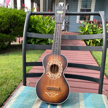 Load image into Gallery viewer, 1940&#39;s Harmony Art Deco Stencil Ukulele
