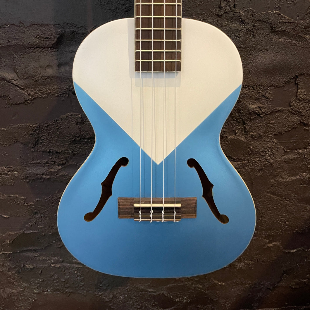 New! Kala Lake Shore Blue Archtop Tenor